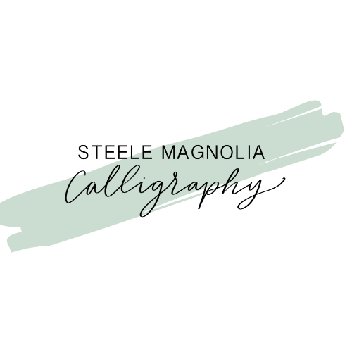 Steele Magnolia Calligraphy
