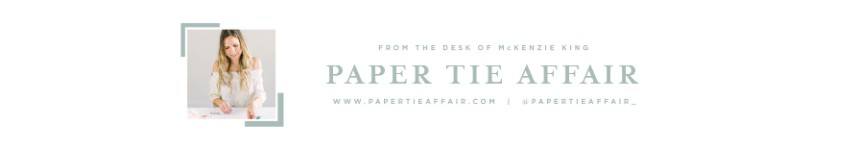 houston invitation designer paper tie affair