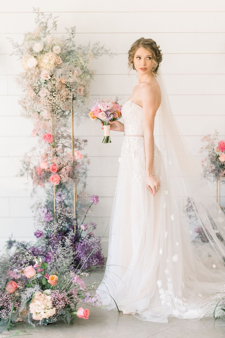 This Spring Garden Wedding Editorial is an Ethereal Dream
