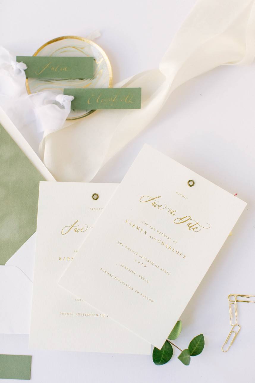houston wedding invitation designer memory lane paperie