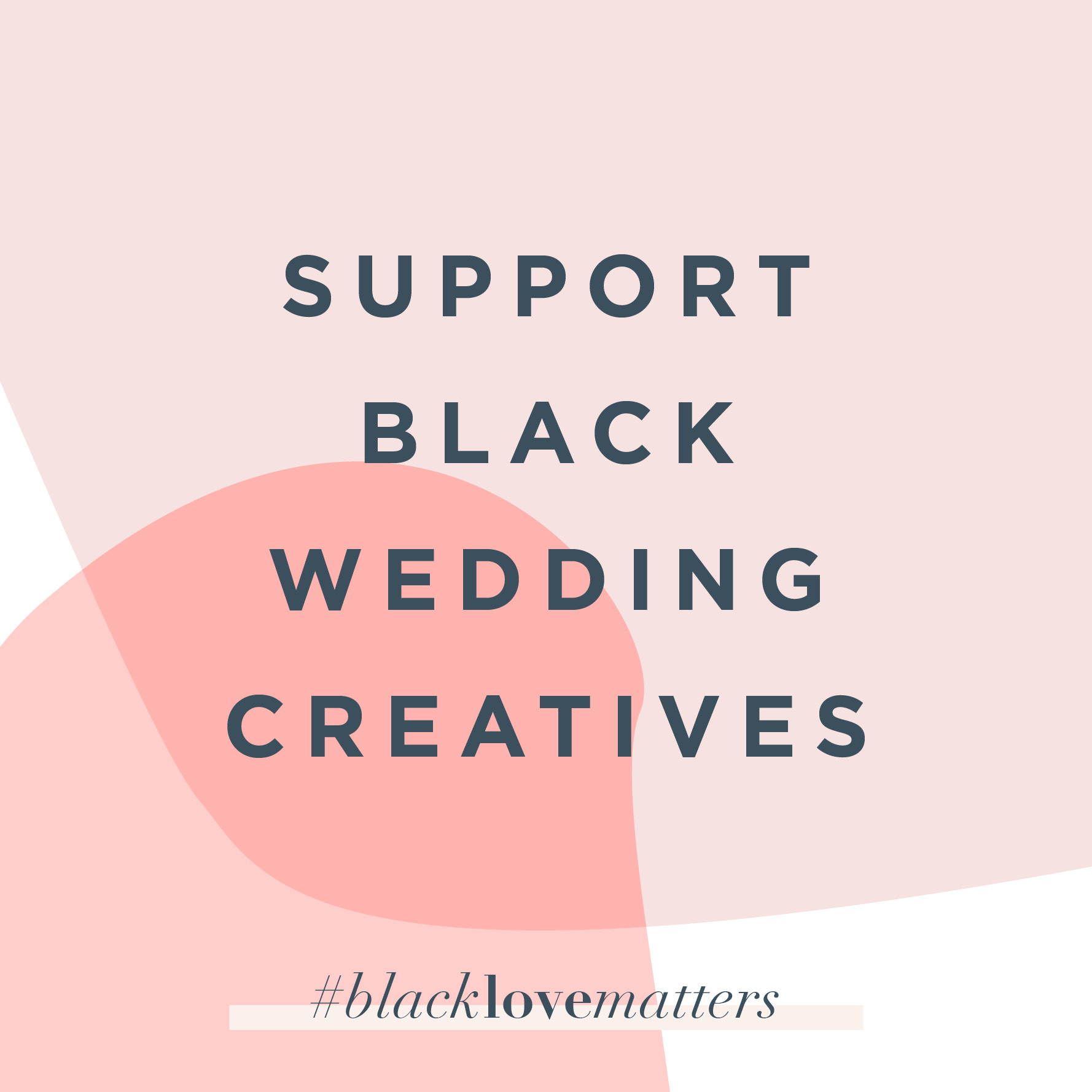black wedding creatives