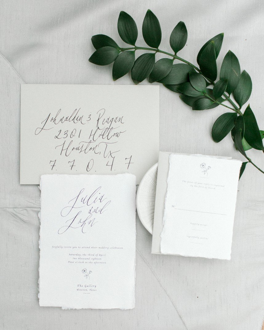 houston wedding invitation designers