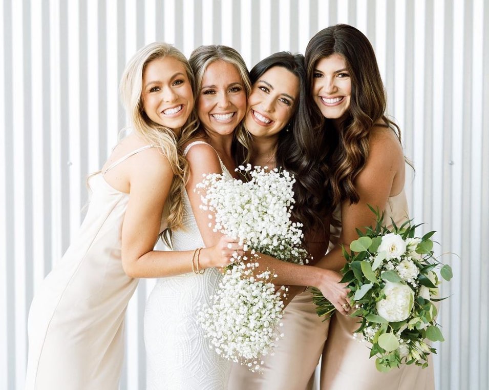 Where would a bride be without her bridesmaids? They go to great lengths to ensure your big day is nothing
