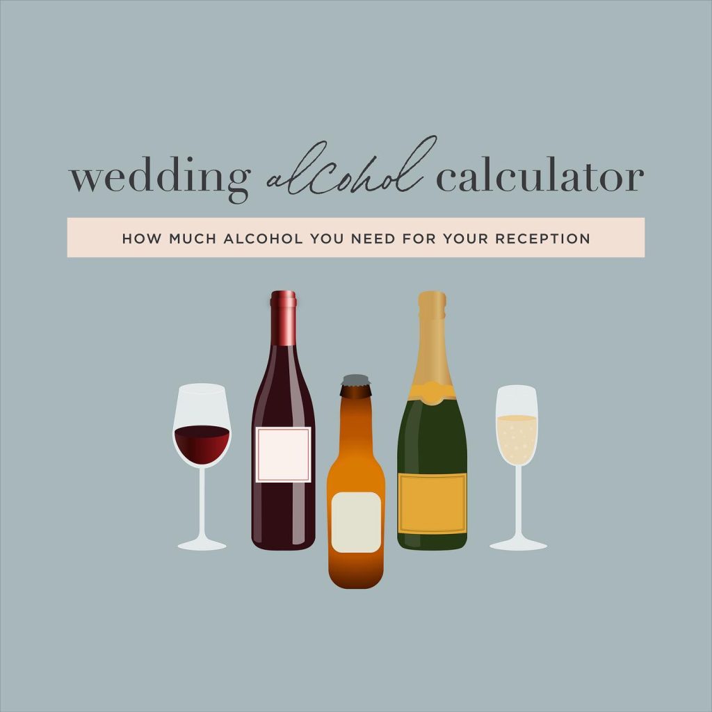 Don't get caught making a pour decision!? Determining how much alcohol you'll need for the big day doesn't have to