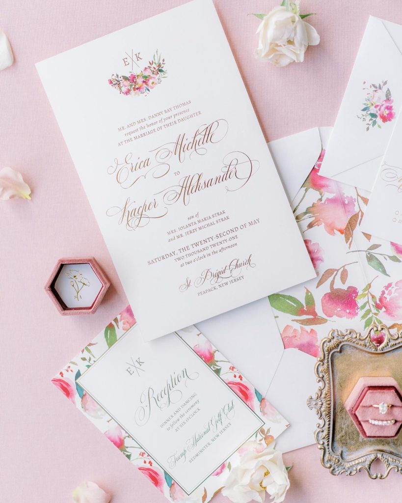 This trend of matching various elements and areas of your wedding is for more than just the perfectionists out there!