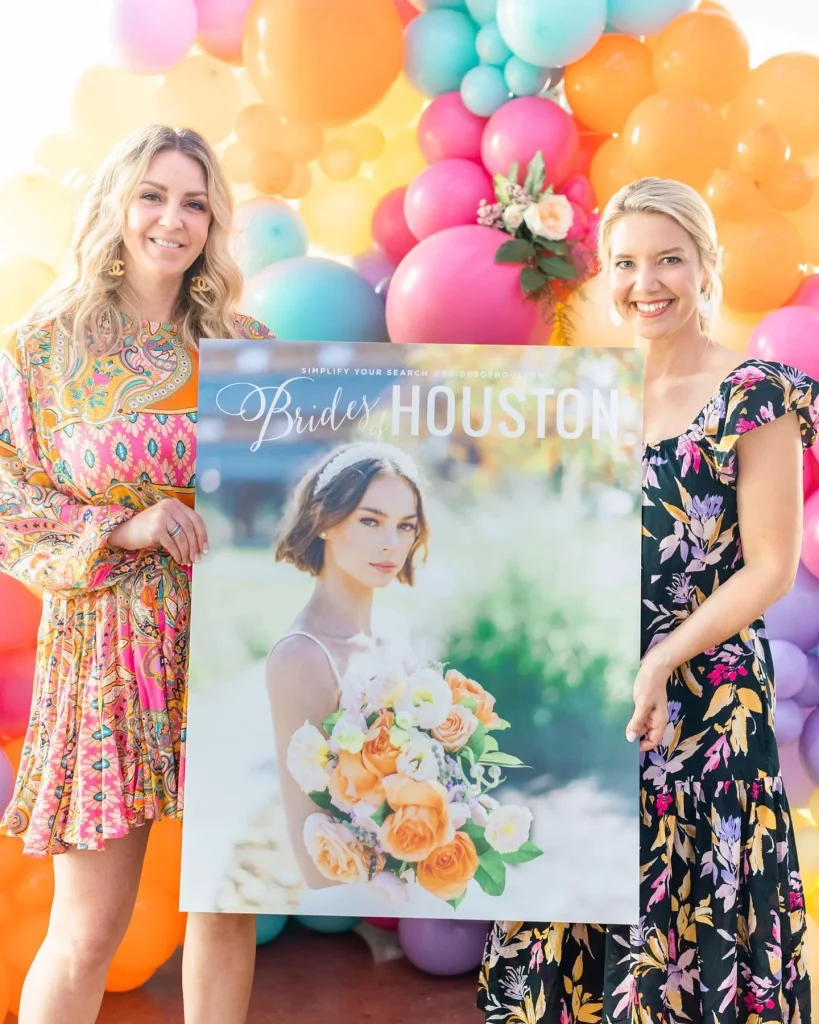 There is no better way to celebrate the Brides of Houston Spring/Summer 2022 magazine release than with a dreamy, brightly