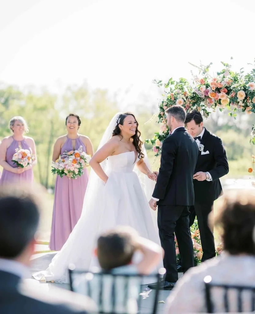 Nothing quite beats the joy from a just married couple, and ⁠aliciayarrish could not have ⁠captured it more beautifully. Not
