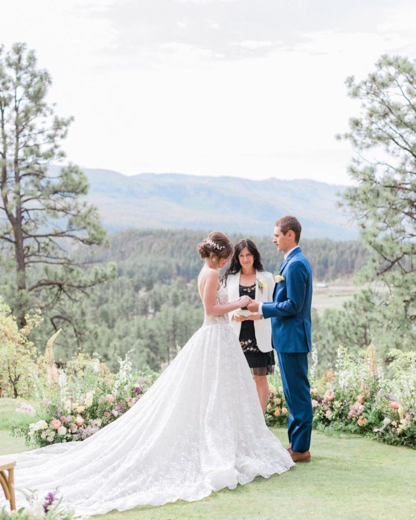 POV: you just got the photos back from your destination wedding in colorado and along with us, you'll be staring
